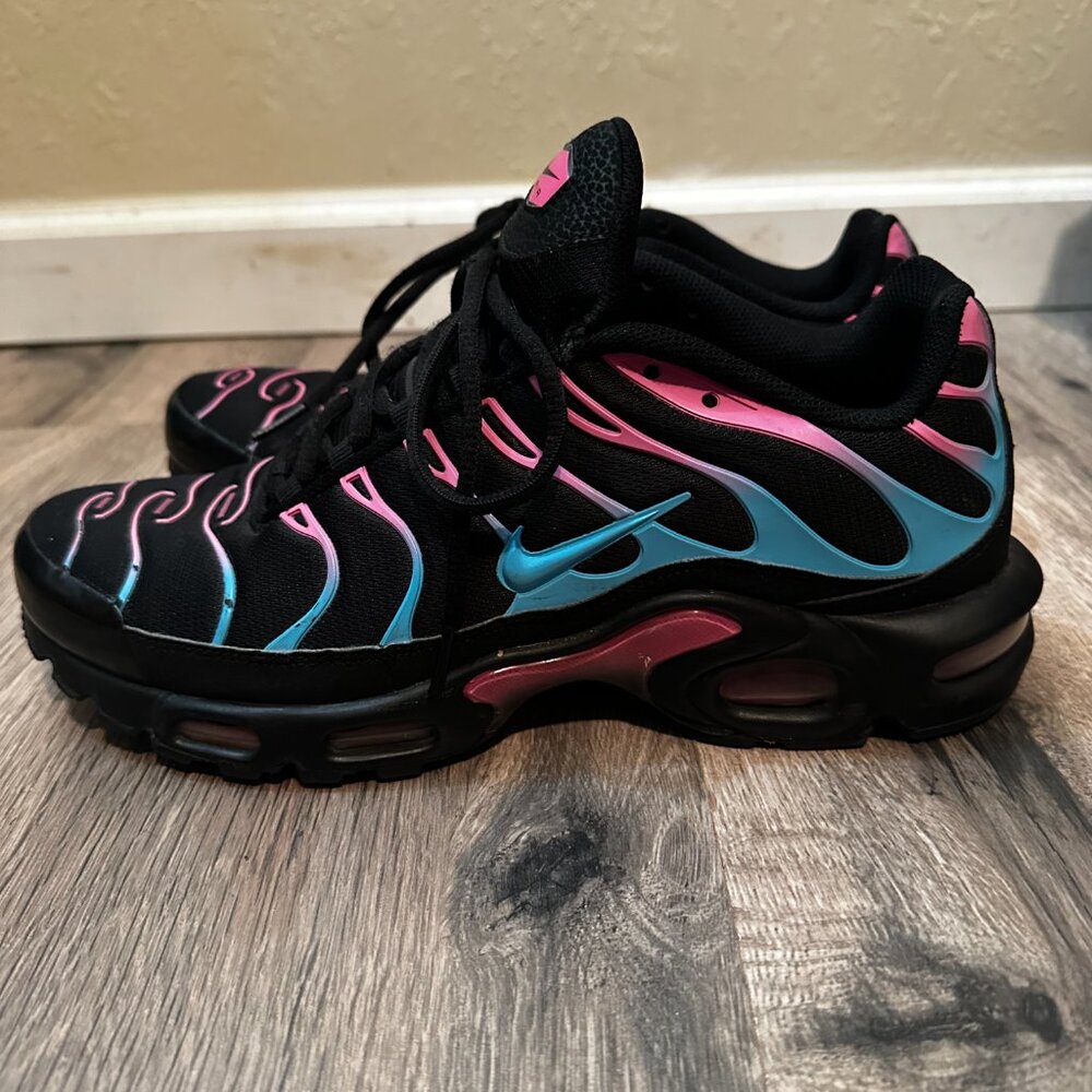 Nike Air Max Plus TN x Patta x FC Barcelona Gradient Size 10 Men's Shoes - Picture 6 of 7